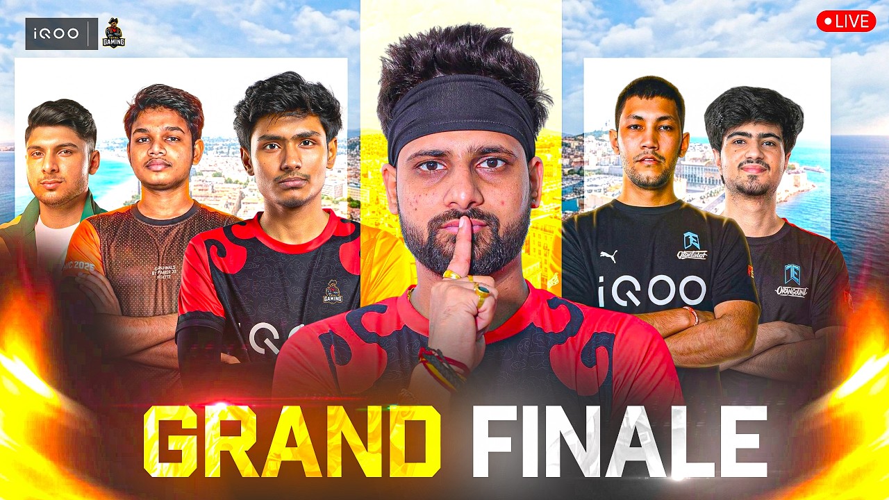 GRAND FINALE  I LIVE WITH TG FOZYAJAY  #iQOO #iQOOZ11