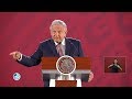 AMLO advierte a periodistas en conferencia mañanera