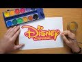 How to draw a Disney Channel logo (coloring pages, coloring book)