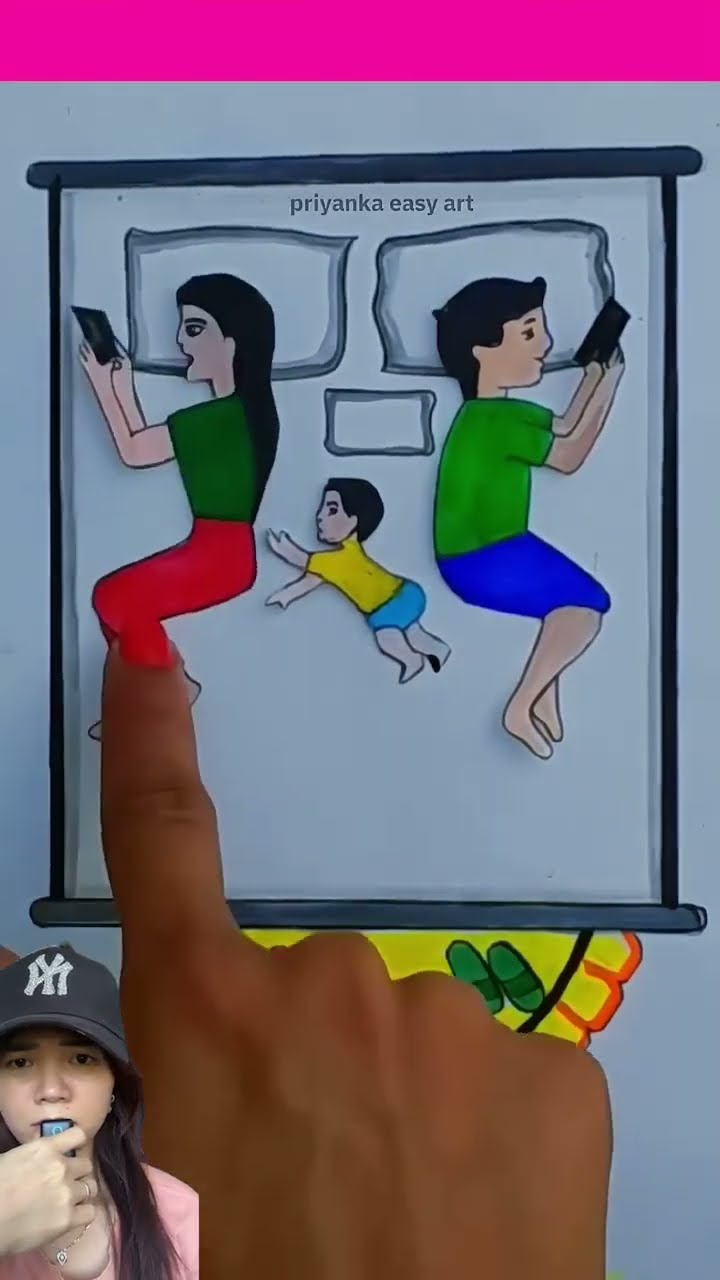 MAMA PAPA SIBUK MAIN HP DI KASUR ⁉️ADEK SEDIH #shorts #funny #dubbing