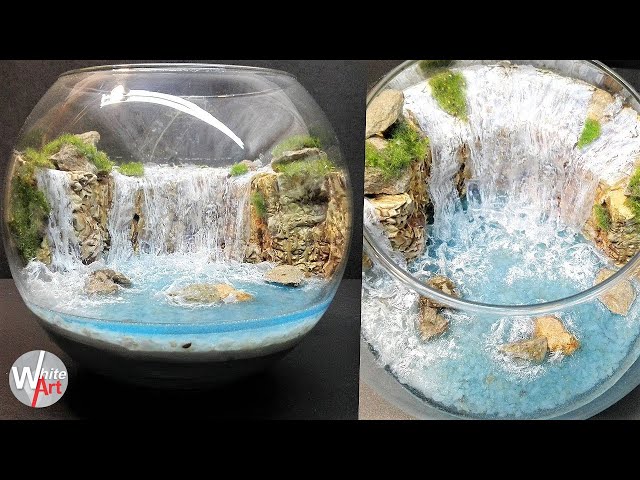 How to Make Fake Water for a Diorama - Terrarium Station