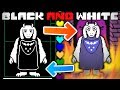 The Real Reason Why UNDERTALE Is Black And White! Undertale Theory | UNDERLAB