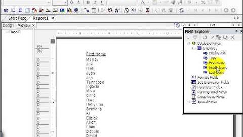 17 Crystal ReportsXI Designing a Basic Report   Inserting Objects into Reports