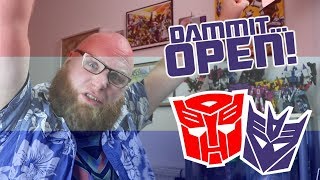 Dammit, Open: Dutch Delights! Transformers, Snacks, & Third Party Toys Unboxing!