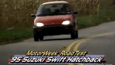 1995 Suzuki Swift Hatchback - MotorWeek