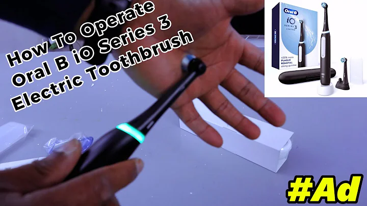 How To Operate Oral B iO Series 3 Electric Toothbrush Review