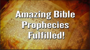 Two Bible Prophecies Fulfilled: Cyrus