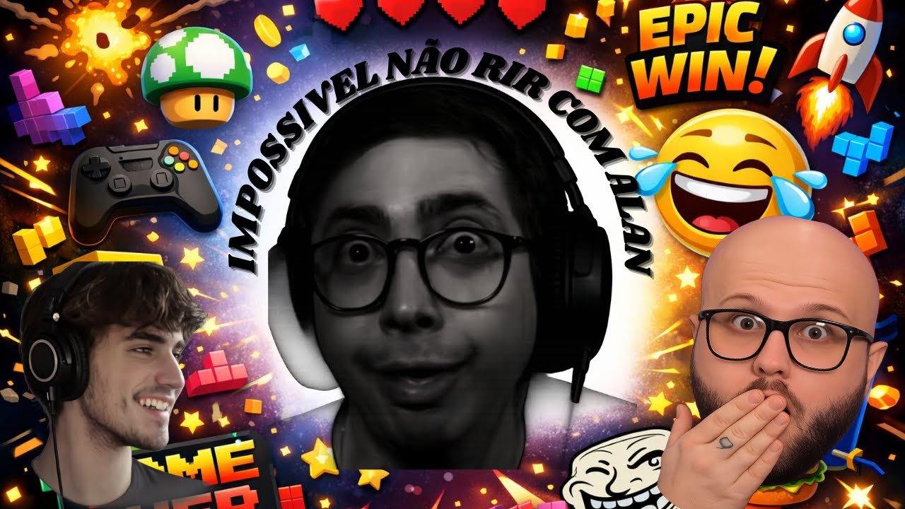 IMPOSSÍVEL NÃO RIR COM ALAN E SEUS AMIGOS!!