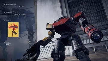 BURN PICKAXE / Index Dunham (Arena) - Armored Core VI