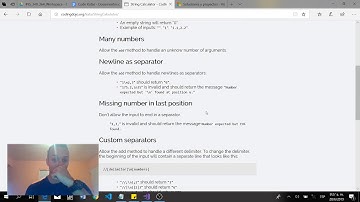 String Calculator Kata - Day 1