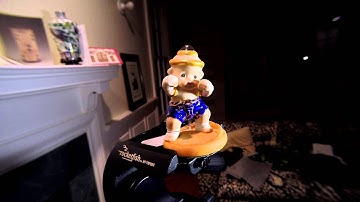 GoPro Hero 4 Black 4K Test Video: Close up under a Spotlight