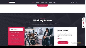 Recond - Recording Studio and Music Band WordPress Theme dj sound recoding Nozomi