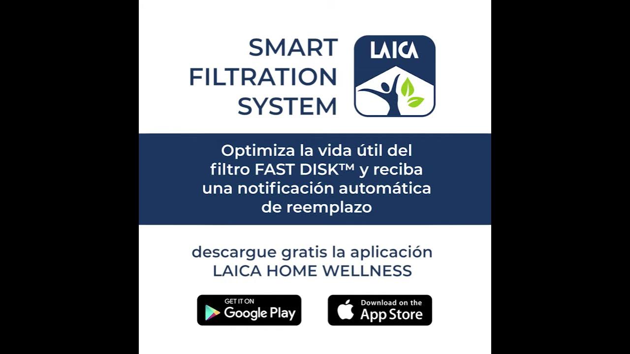 Filtro FAST DISK™ - Laica Home Wellness App 