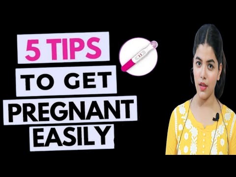 5 Tips To Get Pregnant 