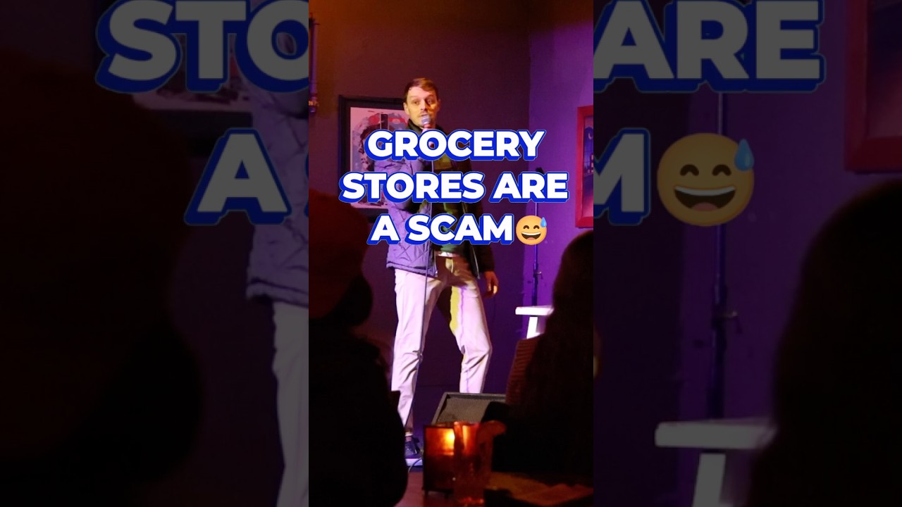 Grocery Stores Are a Scam 😅 | Stand-Up Comedy #StandUpComedy #ComedyShorts #FunnyVideos