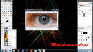 How to Make a Multi-Color Eye Effect in Gimp