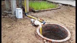 Water Tank Construction and automatic Mini Pump