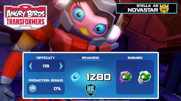 Angry Birds Transformers - Spark Run Series - Level 119 - Featuring Novastar