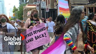 Loud and proud: Toronto’s annual Dyke March showcases protest and pride
