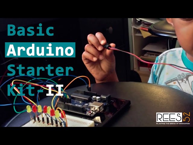 REES52 ARDUINO SARTER KIT - PART 2 Unboxing and full introduction class=