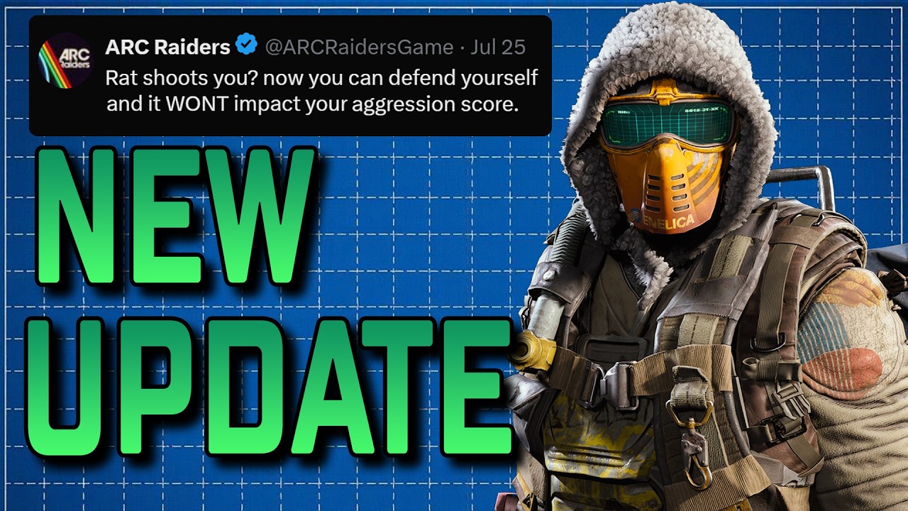 New ARC Raiders Update - You Can Now Defend Yourself Against Rats