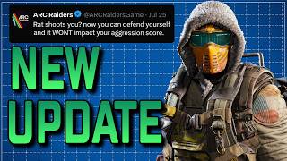 New ARC Raiders Update - You Can Now Defend Yourself Against Rats