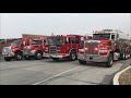 Tankers Responding To A 3rd Alarm Building Fire - Lower Providence