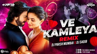 Ve Kamleya | Remix | Dj Parsh Mumbai ❌ VDj Saqib X Jayesh visual 