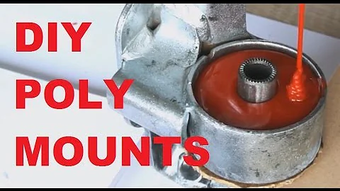 How to make DIY polyurethane engine mounts