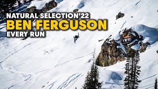 Every Single Ben Ferguson Run From Natural Selection 2022 from Jackson to Baldface to Alaska