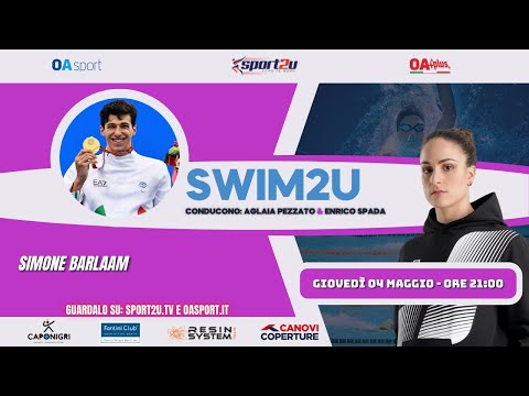 Simone Barlaam in live Swim2u alle 21:00