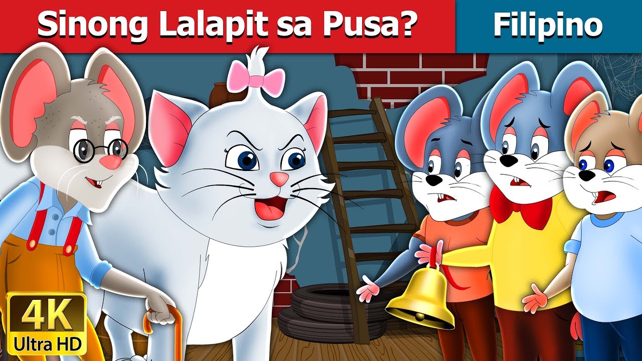 Download Sinong Lalapit sa Pusa | Who will Bell the Cat in Filipino | Filipino Fairy Tales