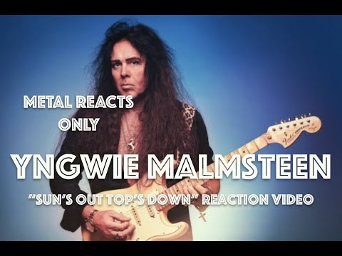 YNGWIE MALMSTEEN "Sun's Out Top's Down" Reaction Video | Metal Reacts Only | MetalSucks