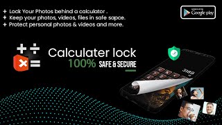 Calculator lock - Hide Photo / Video &Vault - hidex screenshot 2