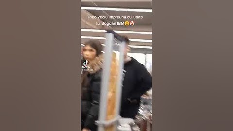 Theo Zeciu împreună cu iubita lui Bogdan Ibm