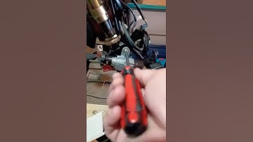 installing the ignition key lock on a scooter