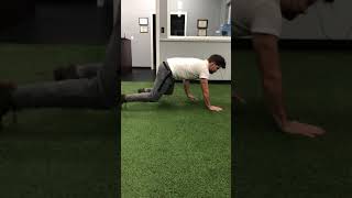 Reverse Bear Crawl