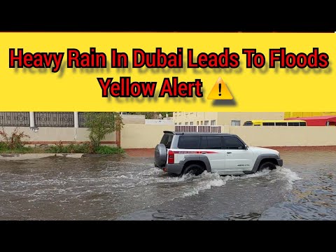 Heavy Rain In Dubai Sharjah Ajman AbuDhabi | Today Weather Update UAE 2024