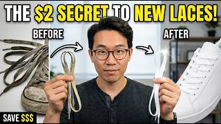 $2 Hydrogen Peroxide WHITENS Dingy White Shoelaces