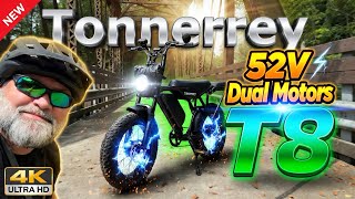 TONNERREY T8 52V Dual Motor Ebike Review |  Power & Range at a BUDGET PRICE!