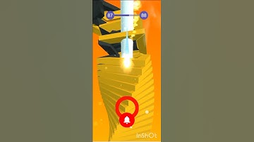 Drop Stack Ball Level 87 #dropstackball #bestcoolgame #shorts