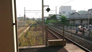 山陽本線 快速サンライナー117系E-09編成 鴨方駅を通過