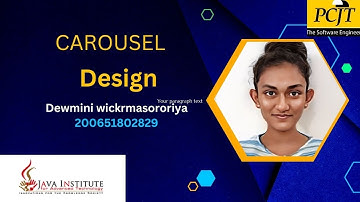 Web programming |Java institute for advanced technology | Carousel  Design |Task 07