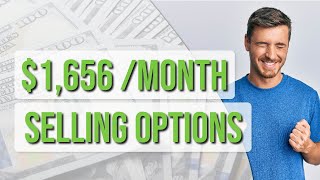 How I Make $1,656 of Passive Income Monthly Selling Covered Calls - Options Tutorial