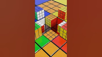 Oddly Satisfying Rubik Animation