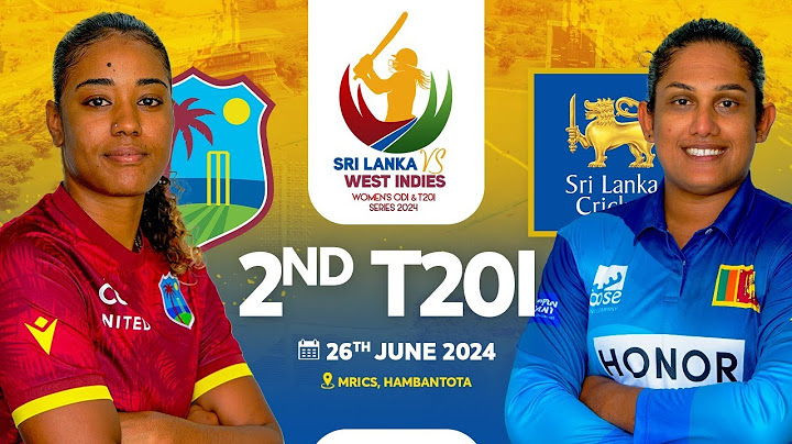 🔴 LIVE | 2nd T20 - West Indies Women's Tour of Sri Lanka 2024