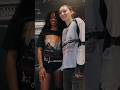 😍 Paige Bueckers, Azzi Fudd meet Ari Lennox | Dallas Wings WNBA women's basketball #shorts #short