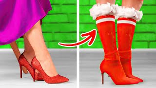 25 Creative Ways to Upgrade Your Shoes || Handmade Shoes by 5-Minute DECOR!