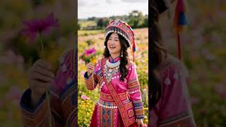 Nkauj hmoob🥰 #cartoon #hmong #aivideo
