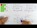 ÁREA DAS FIGURAS GEOMÉTRICAS PLANAS  -  FÓRMULAS.  IFRN, IFRJ, IFCE, IFPE, IFAL, IFTO.